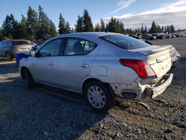 3N1CN7AP4KL847860 - 2019 NISSAN VERSA S SILVER photo 2