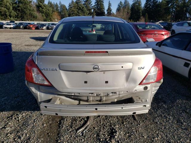 3N1CN7AP4KL847860 - 2019 NISSAN VERSA S SILVER photo 6