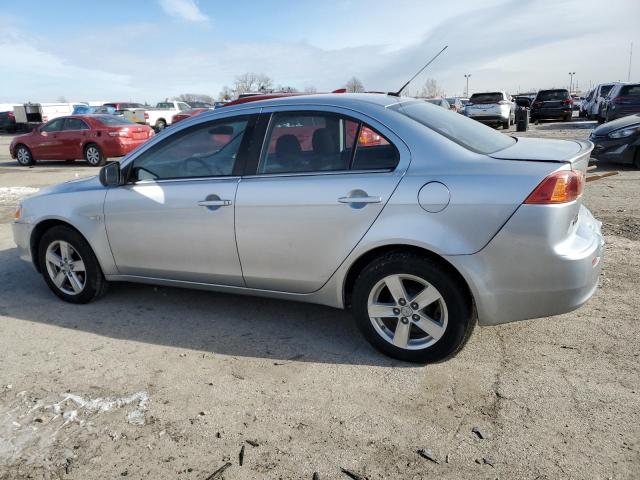 JA3AU26U78U036639 - 2008 MITSUBISHI LANCER ES SILVER photo 2