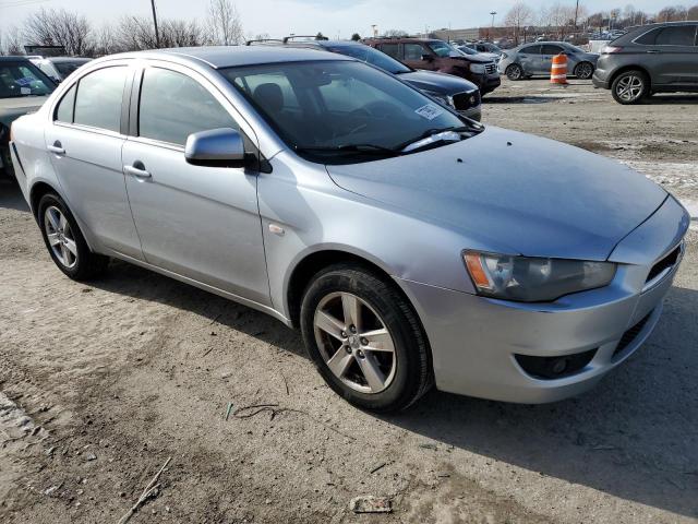 JA3AU26U78U036639 - 2008 MITSUBISHI LANCER ES SILVER photo 4