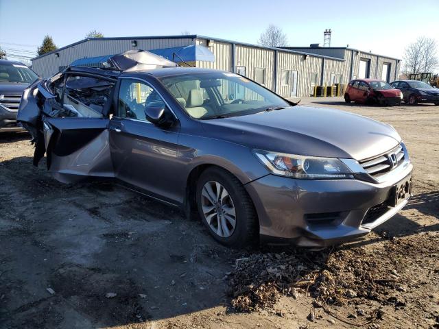 1HGCR2F35EA232578 - 2014 HONDA ACCORD LX GRAY photo 4