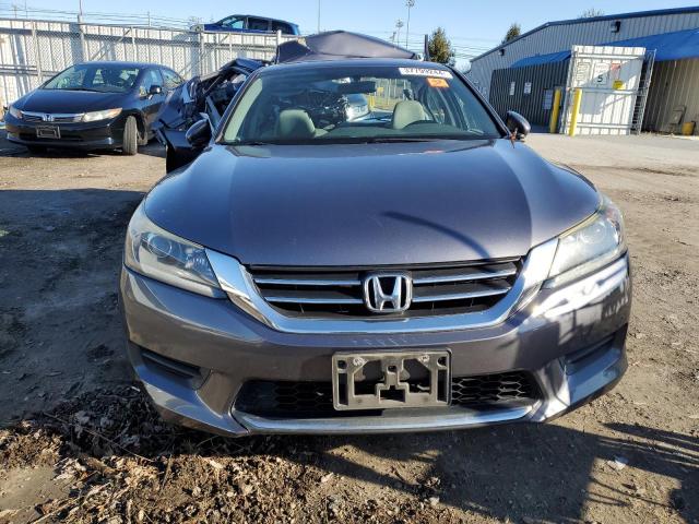 1HGCR2F35EA232578 - 2014 HONDA ACCORD LX GRAY photo 5