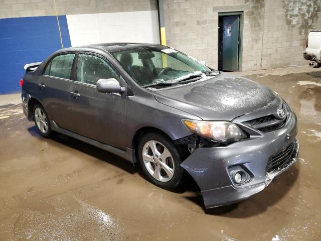 2T1BU4EE5CC877540 - 2012 TOYOTA COROLLA BASE SILVER photo 4