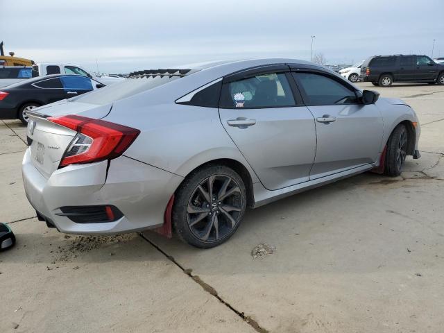 2HGFC2F84LH550622 - 2020 HONDA CIVIC SPORT 银色 照片 3