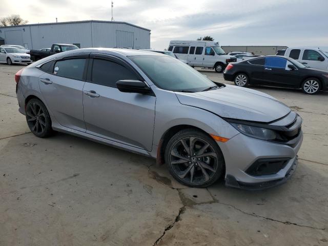 2HGFC2F84LH550622 - 2020 HONDA CIVIC SPORT 银色 照片 4