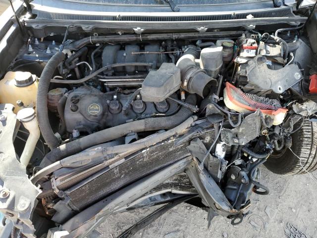 2FMGK5B87HBA03511 - 2017 FORD FLEX SE GRAY photo 12