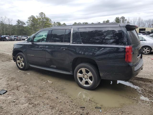 1GNSCJKC6FR226469 - 2015 CHEVROLET SUBURBAN C1500 LT BLACK photo 2