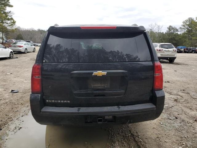 1GNSCJKC6FR226469 - 2015 CHEVROLET SUBURBAN C1500 LT BLACK photo 6