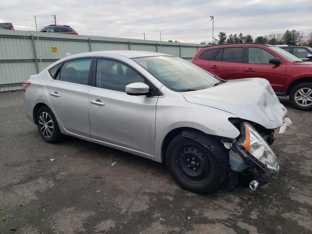 3N1AB7AP7EL670855 - 2014 NISSAN SENTRA S SILVER photo 4