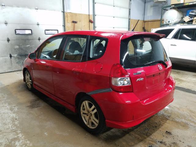 JHMGD38617S056796 - 2007 HONDA FIT S  photo 3