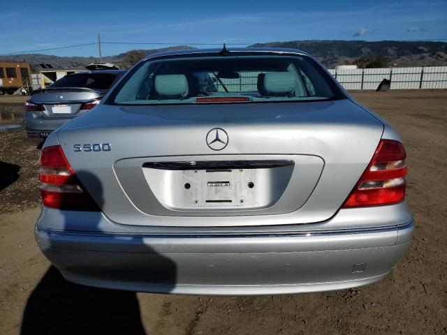 WDBNG75J6YA074457 - 2000 MERCEDES-BENZ S 500 SILVER photo 6