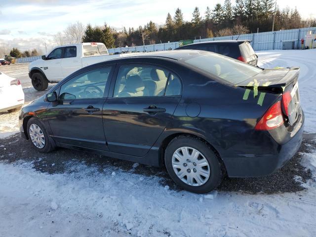 2HGFA16209H018725 - 2009 HONDA CIVIC DX BLACK photo 2