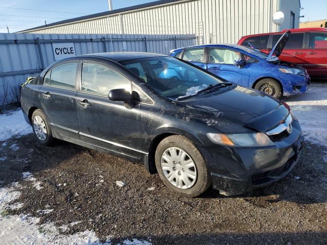 2HGFA16209H018725 - 2009 HONDA CIVIC DX BLACK photo 4