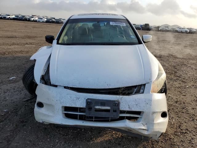 1HGCP36808A070001 - 2008 HONDA ACCORD EXL WHITE photo 5