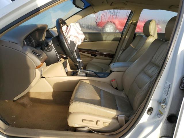 1HGCP36808A070001 - 2008 HONDA ACCORD EXL WHITE photo 7