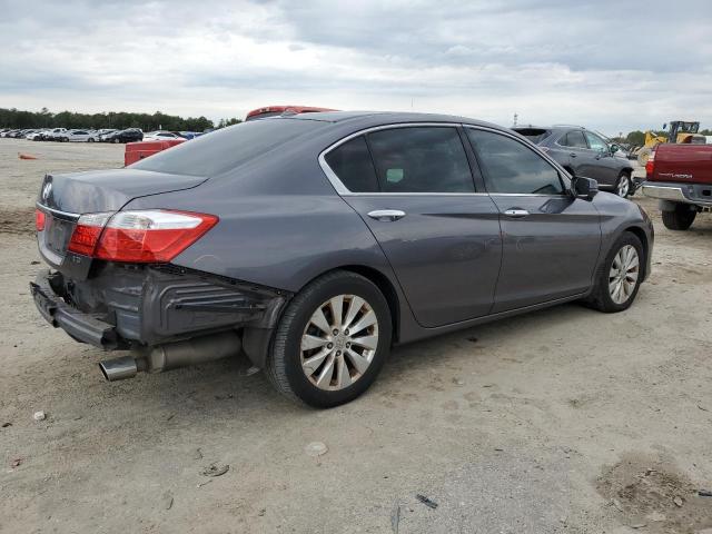 1HGCR3F86EA008964 - 2014 HONDA ACCORD EXL GRAY photo 3