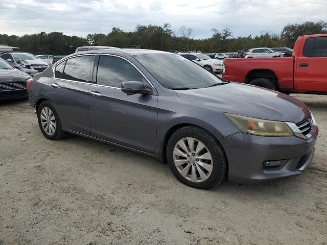 1HGCR3F86EA008964 - 2014 HONDA ACCORD EXL GRAY photo 4