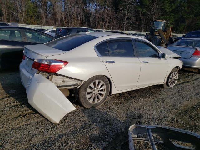 1HGCR2F82DA164590 - 2013 HONDA ACCORD EXL WHITE photo 3