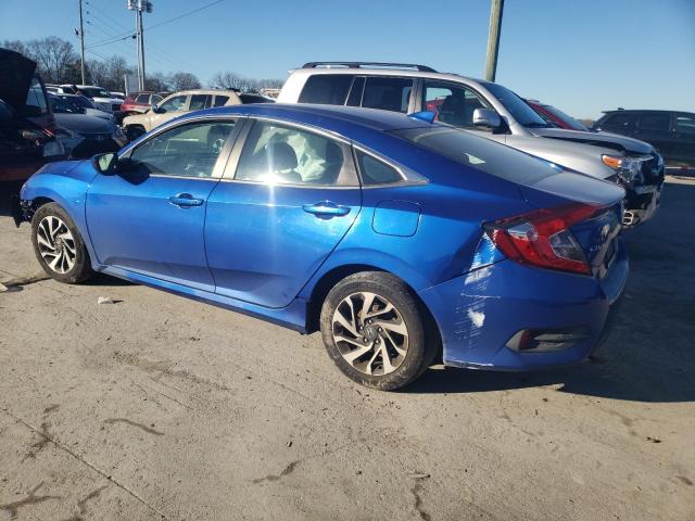 2HGFC2F72HH522266 - 2017 HONDA CIVIC EX BLUE photo 2