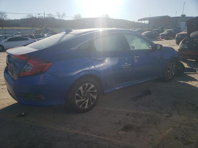 2HGFC2F72HH522266 - 2017 HONDA CIVIC EX BLUE photo 3