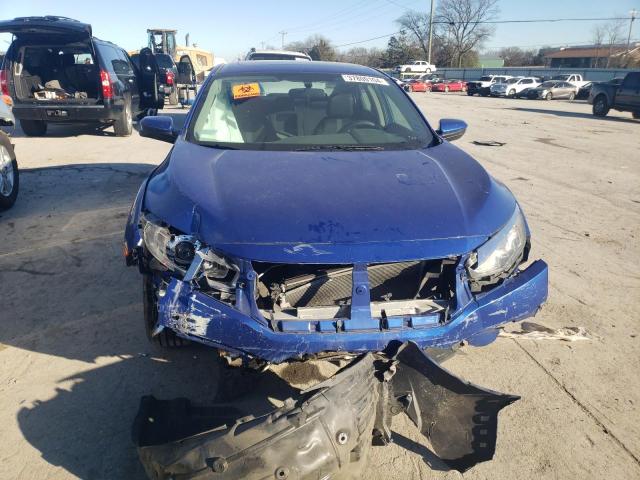 2HGFC2F72HH522266 - 2017 HONDA CIVIC EX BLUE photo 5