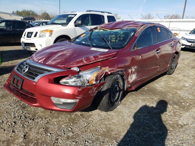 1N4AL3APXFC475645 - 2015 NISSAN ALTIMA 2.5 MAROON photo 1