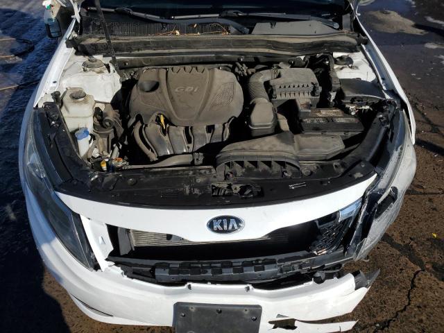 5XXGN4A72DG236883 - 2013 KIA OPTIMA EX WHITE photo 11