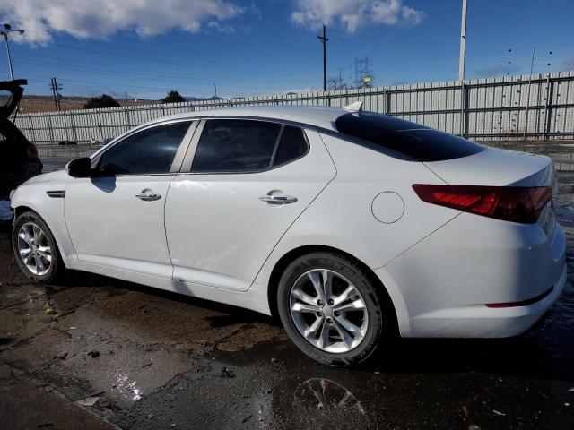 5XXGN4A72DG236883 - 2013 KIA OPTIMA EX WHITE photo 2