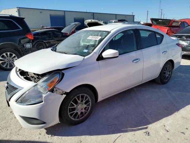 3N1CN7AP8KL854553 - 2019 NISSAN VERSA S WHITE photo 1