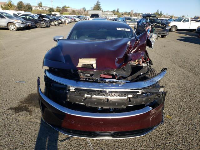 50EA1GDA9NA005384 - 2022 LUCID MOTORS AIR GRAND TOURING BURGUNDY photo 5