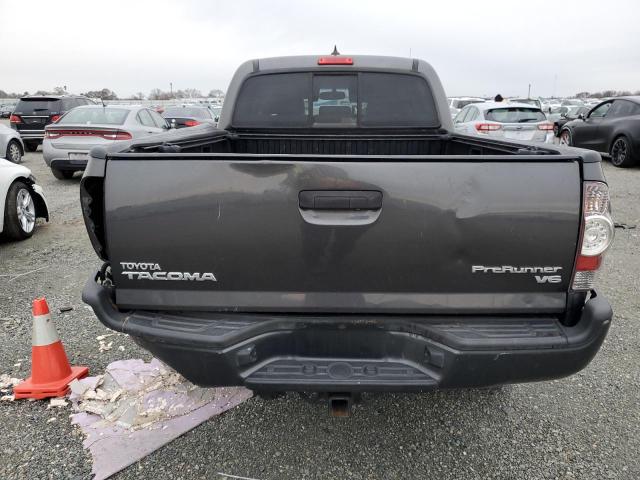 3TMKU4HN2CM031952 - 2012 TOYOTA TACOMA DOUBLE CAB PRERUNNER LONG BED GRAY photo 6