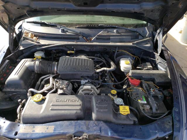 1D7HL38N84S737099 - 2004 DODGE DAKOTA QUAD SPORT BLUE photo 11