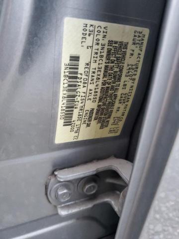 3N1BC13EX8L418550 - 2008 NISSAN VERSA S GRAY photo 13