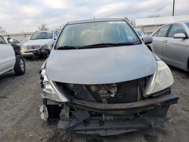 3N1BC13EX8L418550 - 2008 NISSAN VERSA S GRAY photo 5