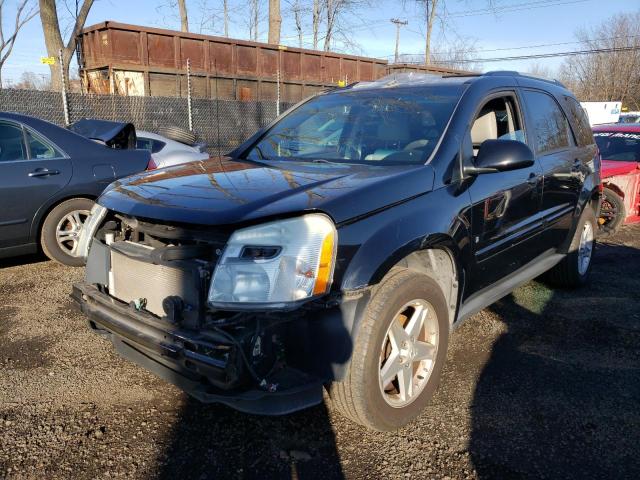 2CNDL73F366168521 - 2006 CHEVROLET EQUINOX LT BLACK photo 1