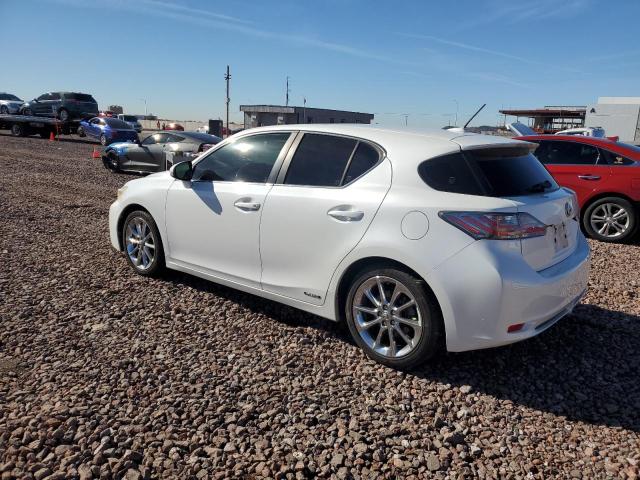 JTHKD5BH7D2126362 - 2013 LEXUS CT 200 WHITE photo 2