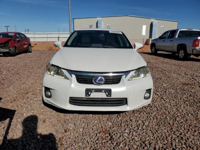 JTHKD5BH7D2126362 - 2013 LEXUS CT 200 WHITE photo 5