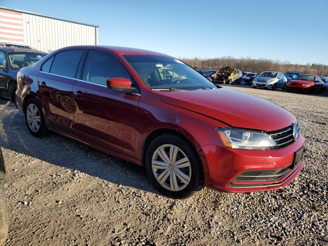 3VW2B7AJ3HM357147 - 2017 VOLKSWAGEN JETTA S RED photo 4