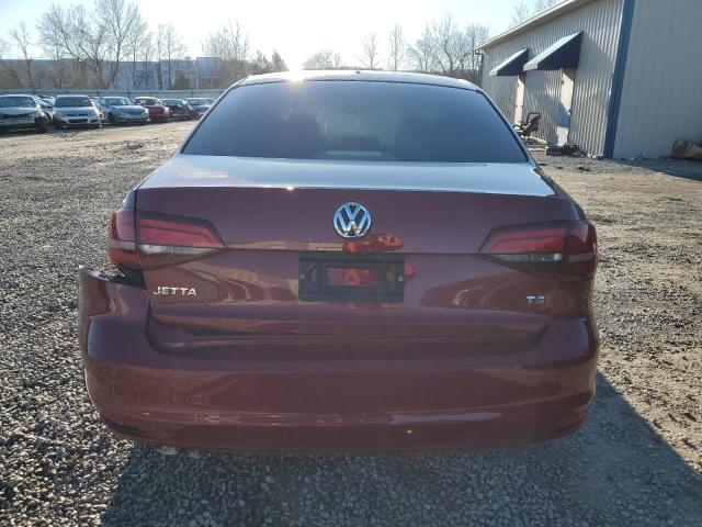 3VW2B7AJ3HM357147 - 2017 VOLKSWAGEN JETTA S RED photo 6