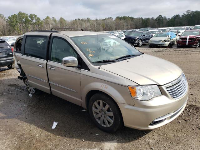 2C4RC1BG5GR155948 - 2016 CHRYSLER TOWN & COU TOURING ოქროსფერი ფოტო 4