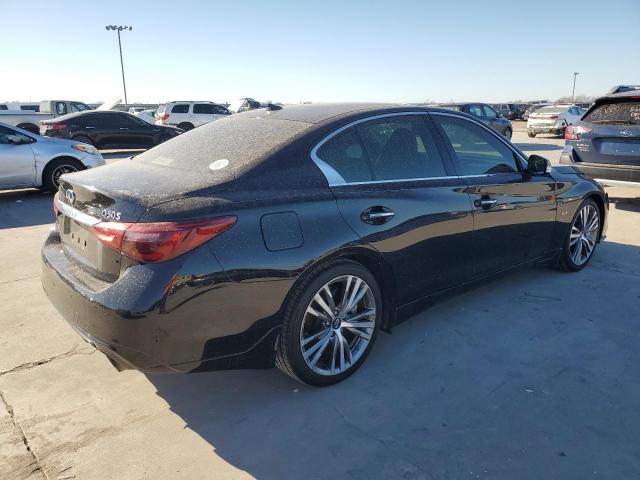 JN1EV7AP3JM354975 - 2018 INFINITI Q50 LUXE BLACK photo 3