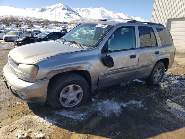 1GNDT13S932178503 - 2003 CHEVROLET TRAILBLAZE GRAY photo 1