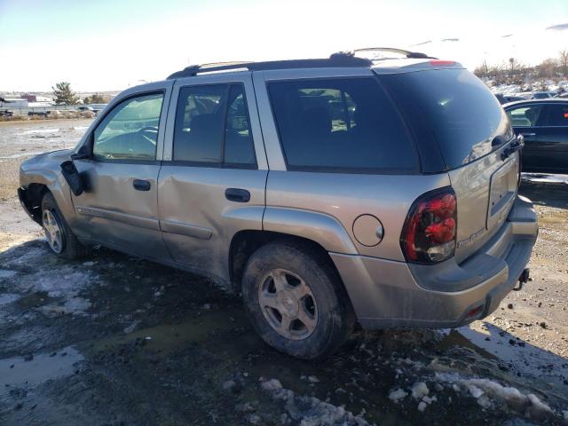 1GNDT13S932178503 - 2003 CHEVROLET TRAILBLAZE GRAY photo 2