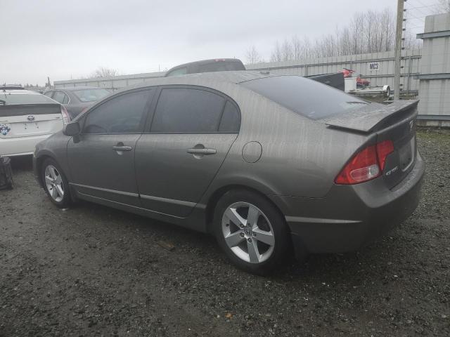 1HGFA16877L056537 - 2007 HONDA CIVIC EX GRAY photo 2