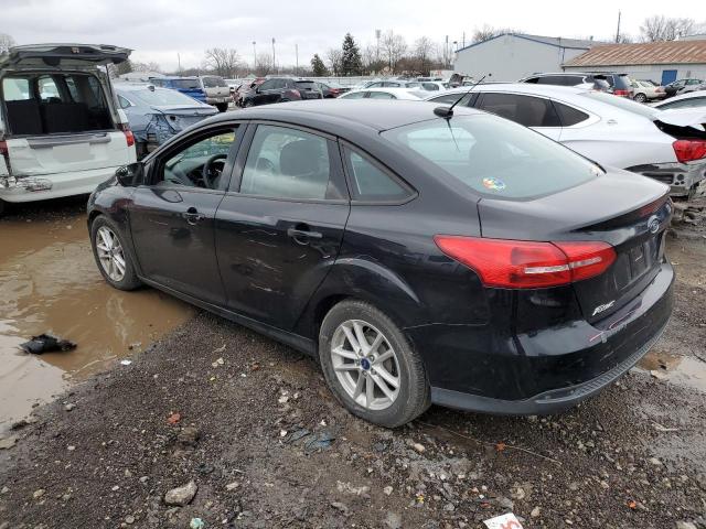 1FADP3F26GL326875 - 2016 FORD FOCUS SE BLACK photo 2