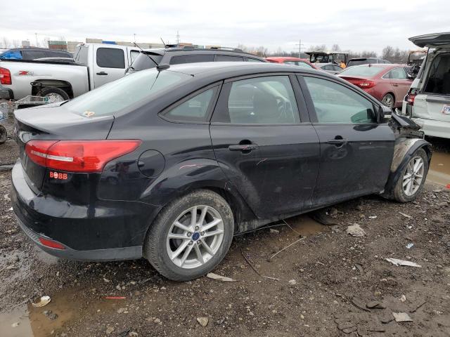 1FADP3F26GL326875 - 2016 FORD FOCUS SE BLACK photo 3