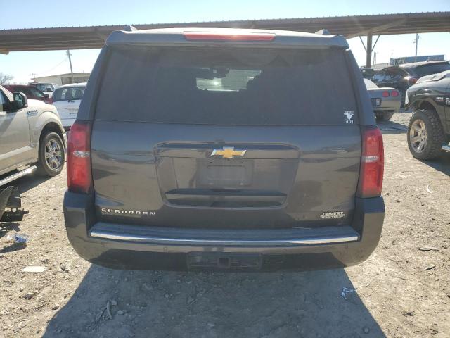 1GNSCKKC8FR677053 - 2015 CHEVROLET SUBURBAN C1500 LTZ BLACK photo 6