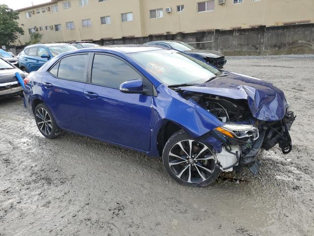 5YFBURHE8JP800148 - 2018 TOYOTA COROLLA L BLUE photo 4