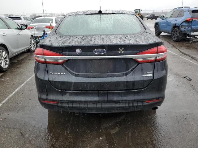 3FA6P0HD6HR251376 - 2017 FORD FUSION SE BLACK photo 6