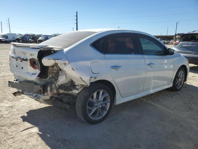 3N1AB7AP3DL764195 - 2013 NISSAN SENTRA S WHITE photo 3